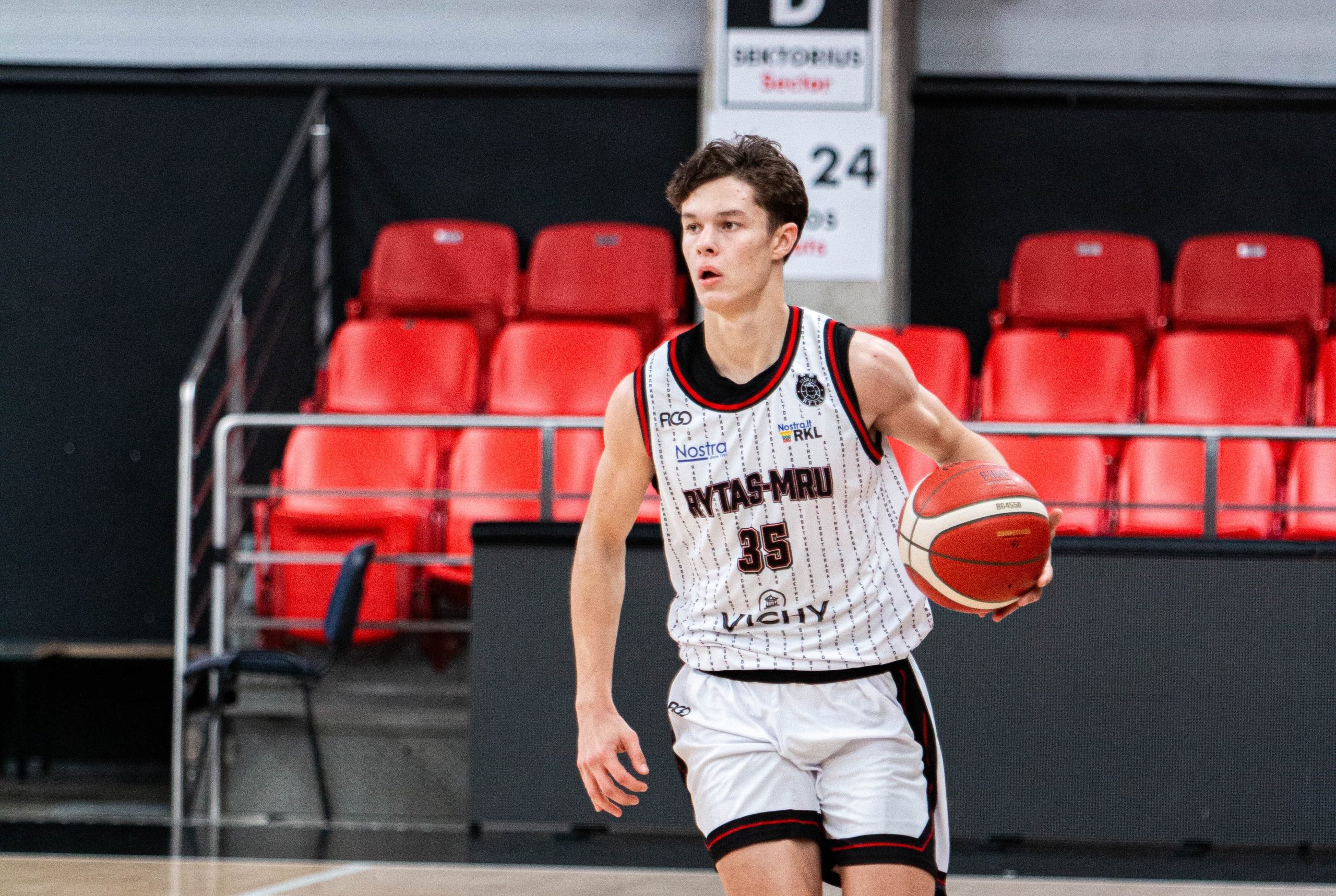 „Ateities talentų“ rubrikoje – universalus „Rytas-MRU“ jaunuolis Gabrielius Buivydas