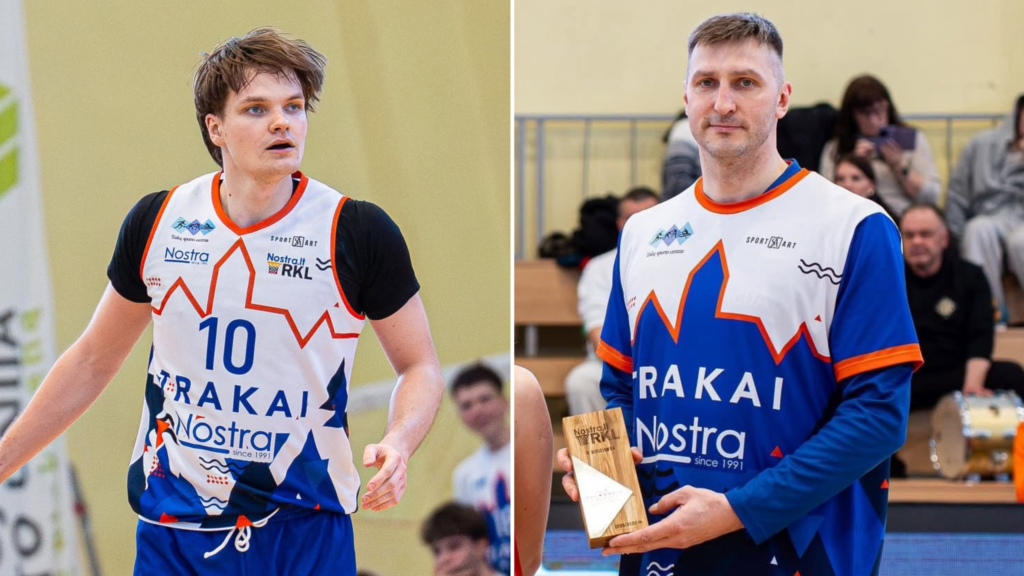 Trakų komandoje lieka dar du sidabrinio žygio žaidėjai