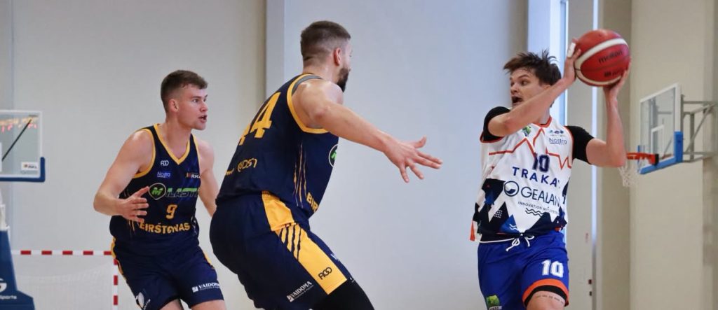 Pirmoji KK „Trakų-GEALAN“ pergalė – prieš čempionus po sugrįžimo iš 18 taškų duobės
